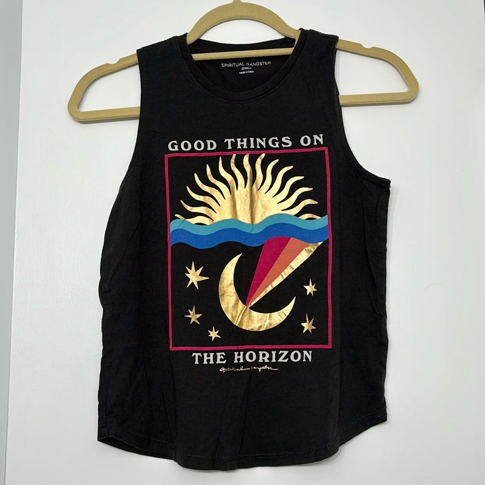 Spiritual Gangster Good Things on the Horizon Muscle Tank